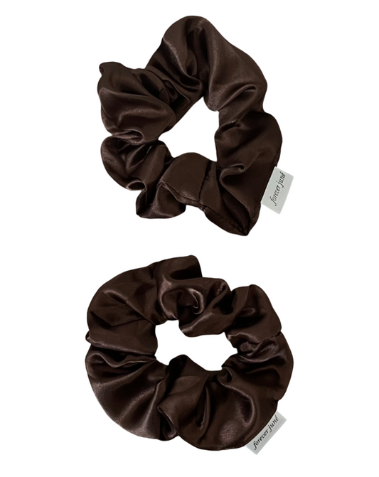 Forever Scrunchie - Two Pack (Hot Chocolate)