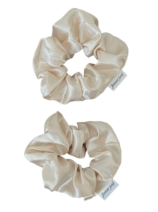 Forever Scrunchie - Two Pack (Vanilla)