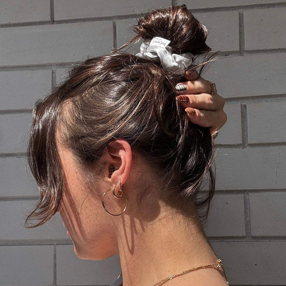 Forever Scrunchie - Silvery